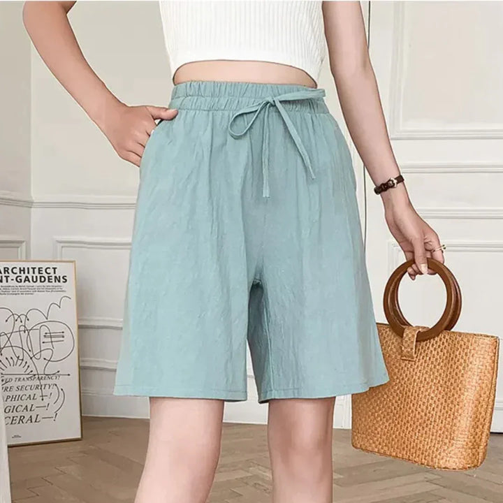 Greta | Pantalón ancho de lino