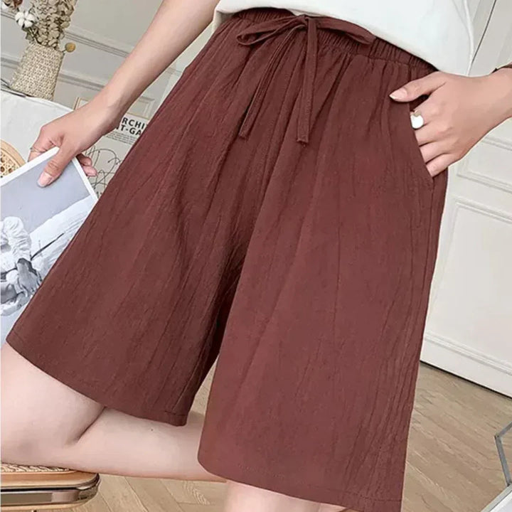 Greta | Pantalón ancho de lino