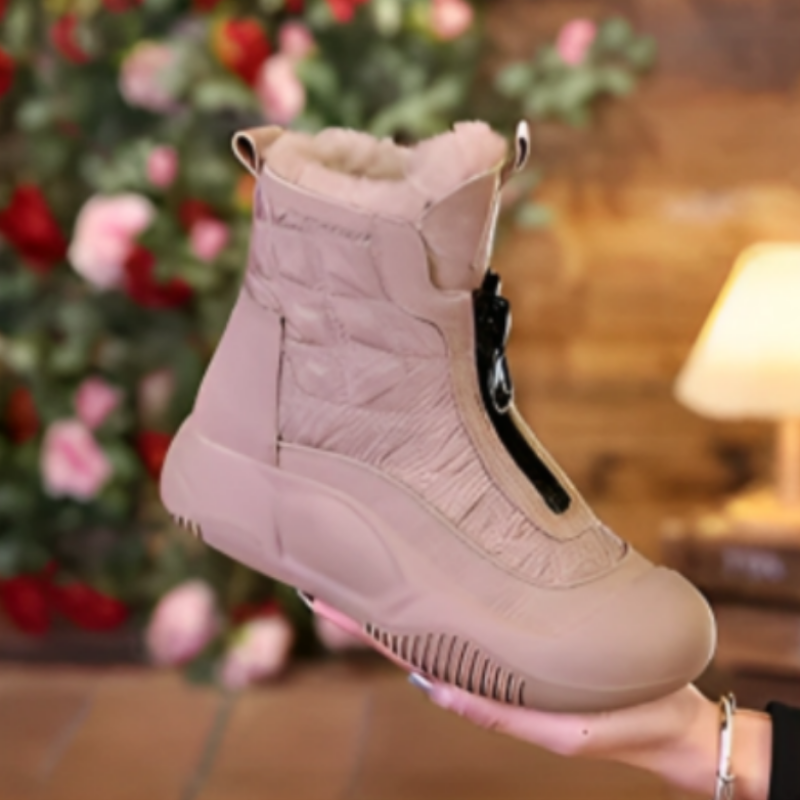 Leticia | Botas de invierno impermeables con forro de borreguito