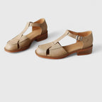 Olatz | Sandalias cerradas con tira en T