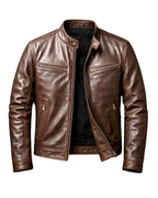 Ezequiel | Chaqueta efecto piel vintage