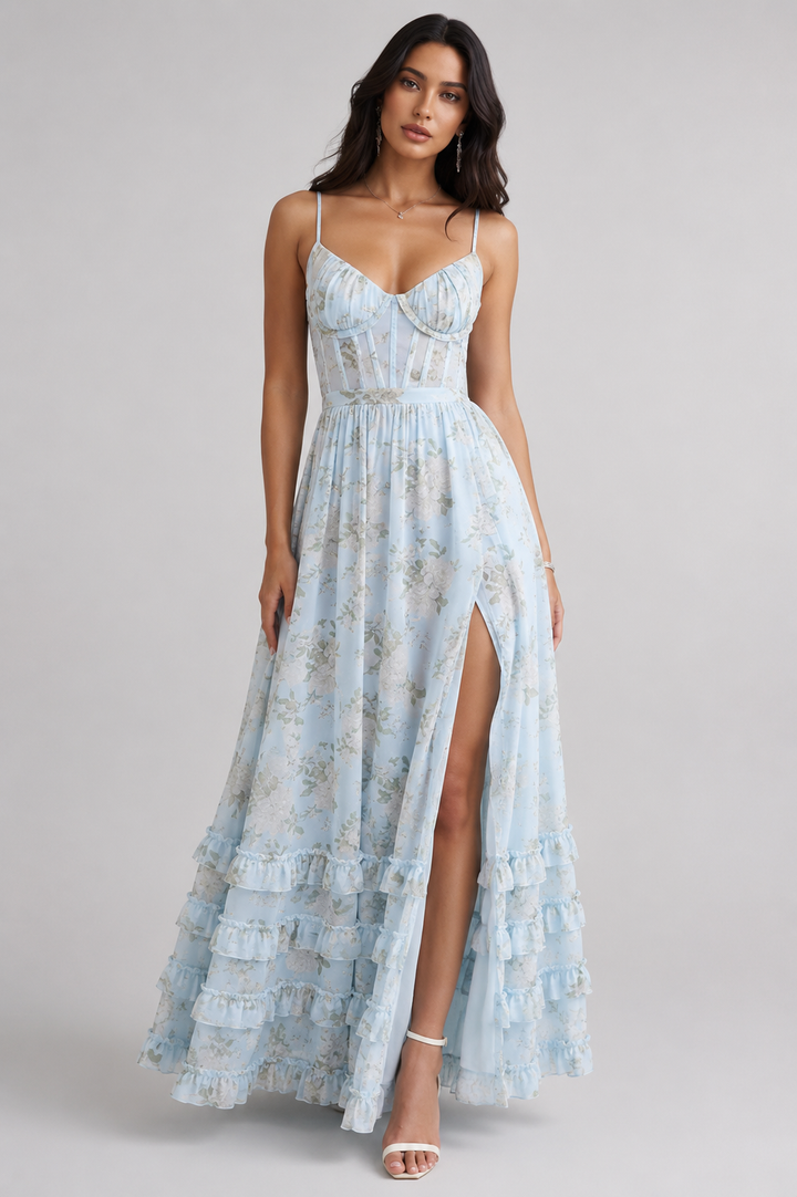 Savenora | Elegante vestido fluido de verano