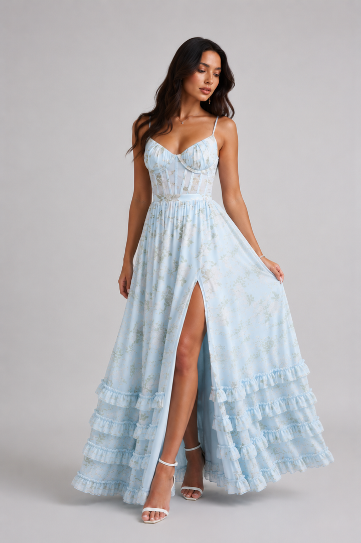 Savenora | Elegante vestido fluido de verano