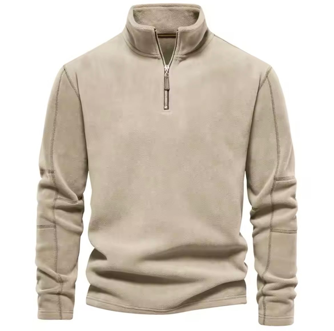 Jonás | Jersey polar con cuello alto y cremallera
