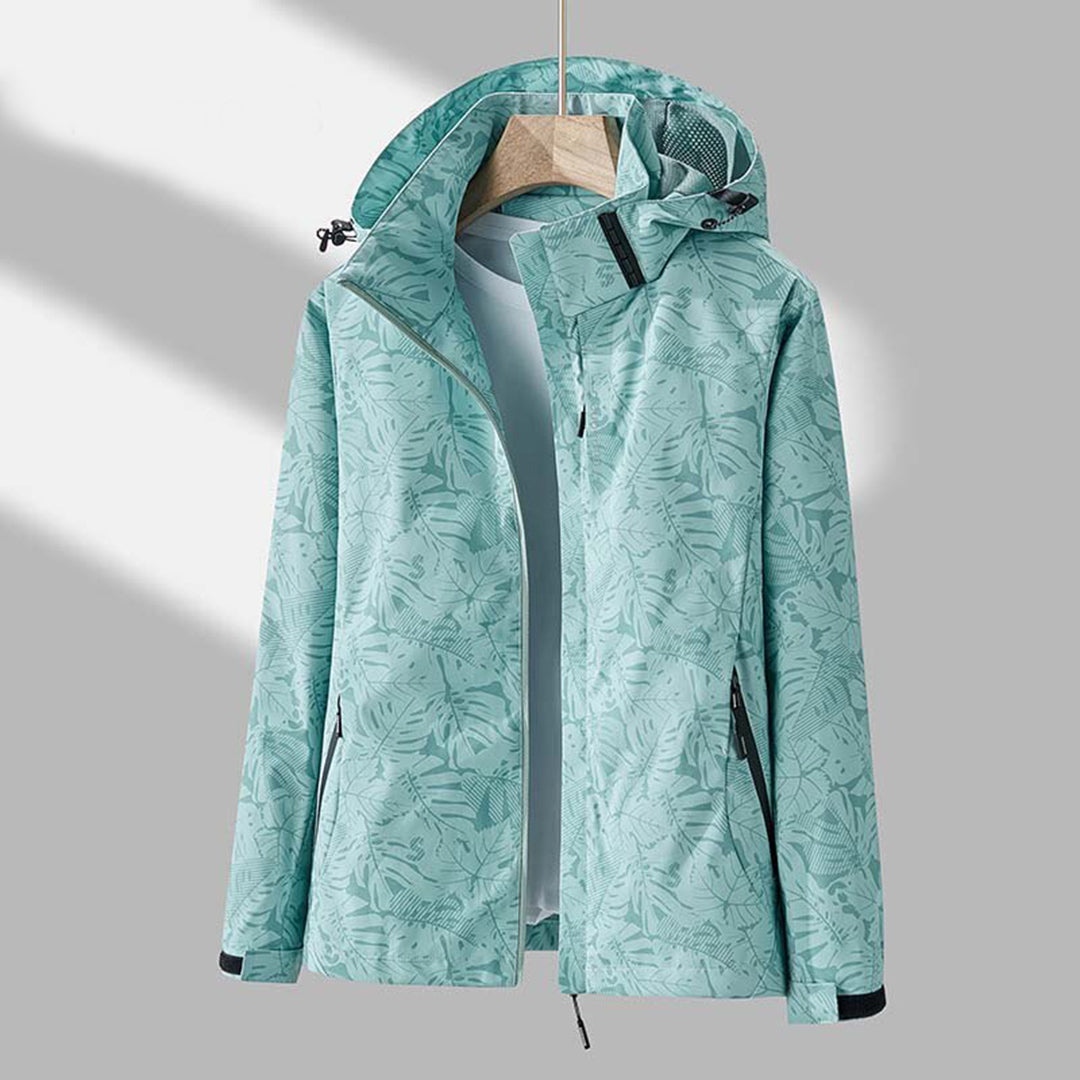 Sandra | Chaqueta de entretiempo cortavientos con capucha