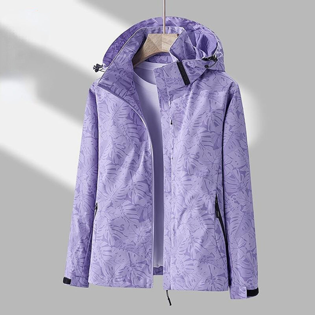 Sandra | Chaqueta de entretiempo cortavientos con capucha