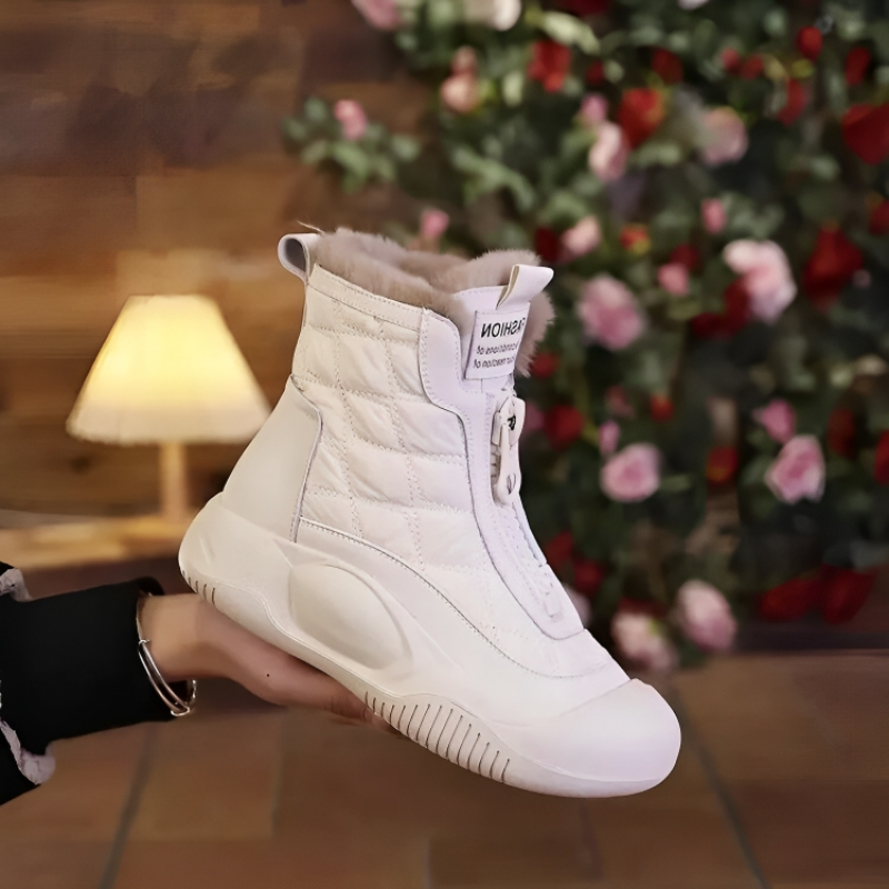Leticia | Botas de invierno impermeables con forro de borreguito
