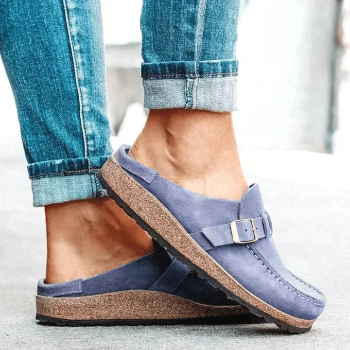 Hedda | Refinadas zapatillas de casa ortopédicas para mujer