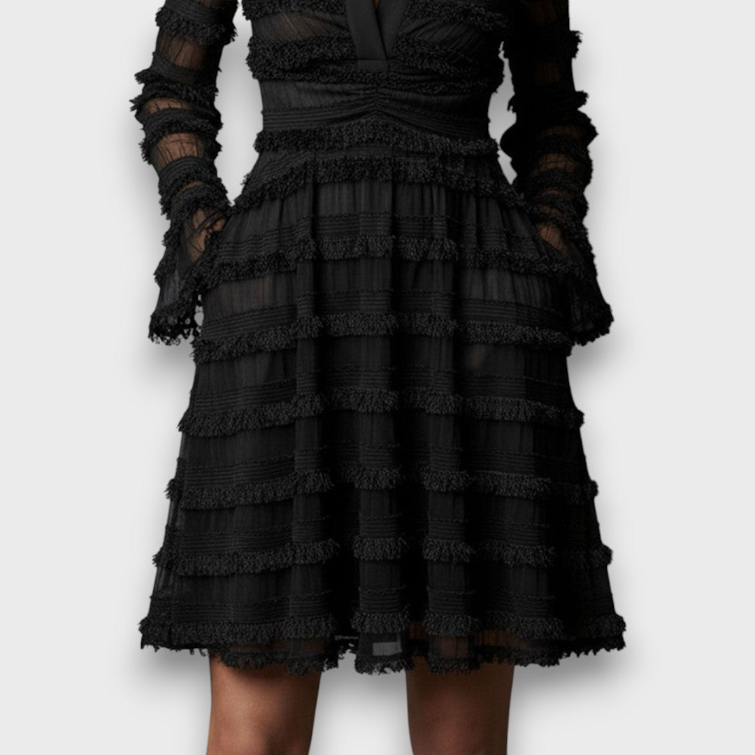 Lucy™ | Transparentes Strukturkleid