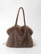 Elisa | Bolso de hombro de terciopelo versátil