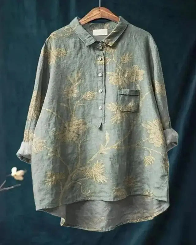 Flor | Blusa romántica de aire parisino