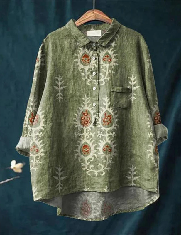 Flor | Blusa romántica de aire parisino