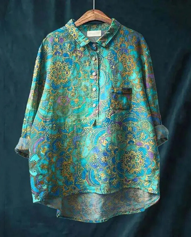 Flor | Blusa romántica de aire parisino
