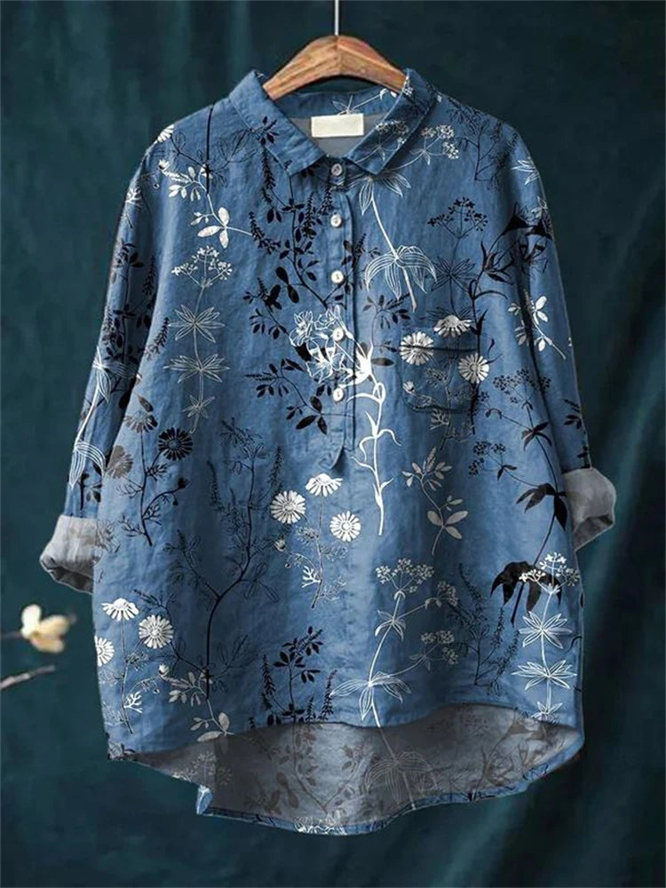 Flor | Blusa romántica de aire parisino