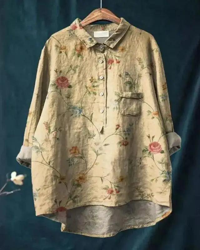 Flor | Blusa romántica de aire parisino