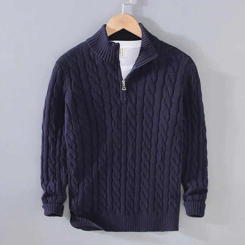 Casimiro | Jersey con media cremallera