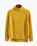 Emilia | Jersey de punto de cuello alto