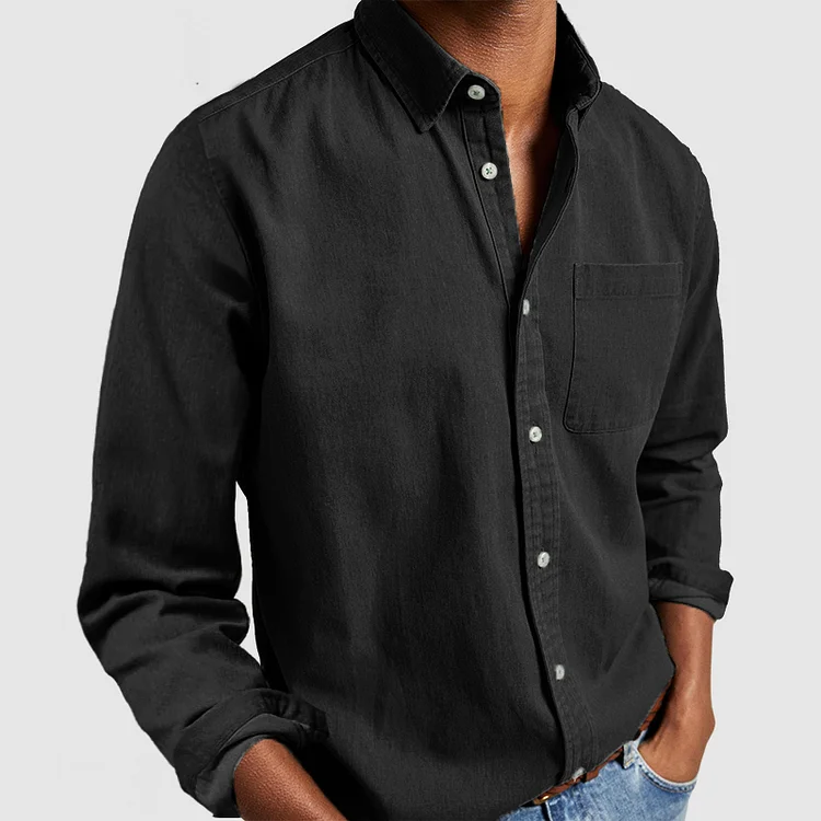 Teófilo | Camisa casual de algodón