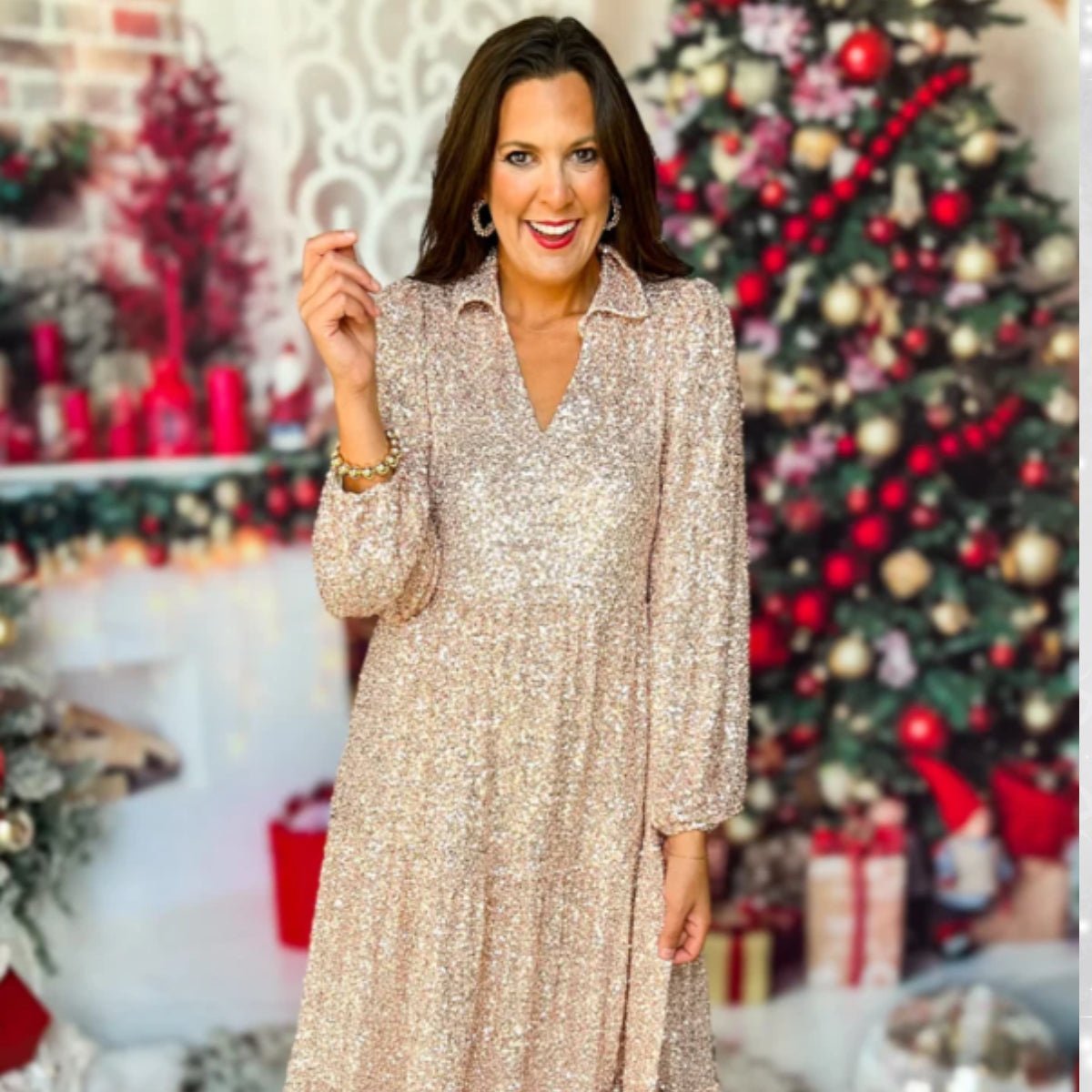 Aurora – Starlit Sequin Maxi Dress