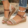 Aveline | Sandalias casual de mujer con strass