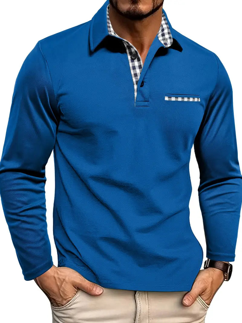 Agapito | Polo casual de manga larga