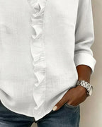Carlota | Blusa elegante con escote en V