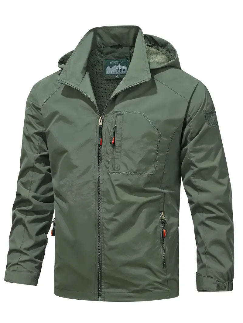 César | Chaqueta de entretiempo con capucha oculta