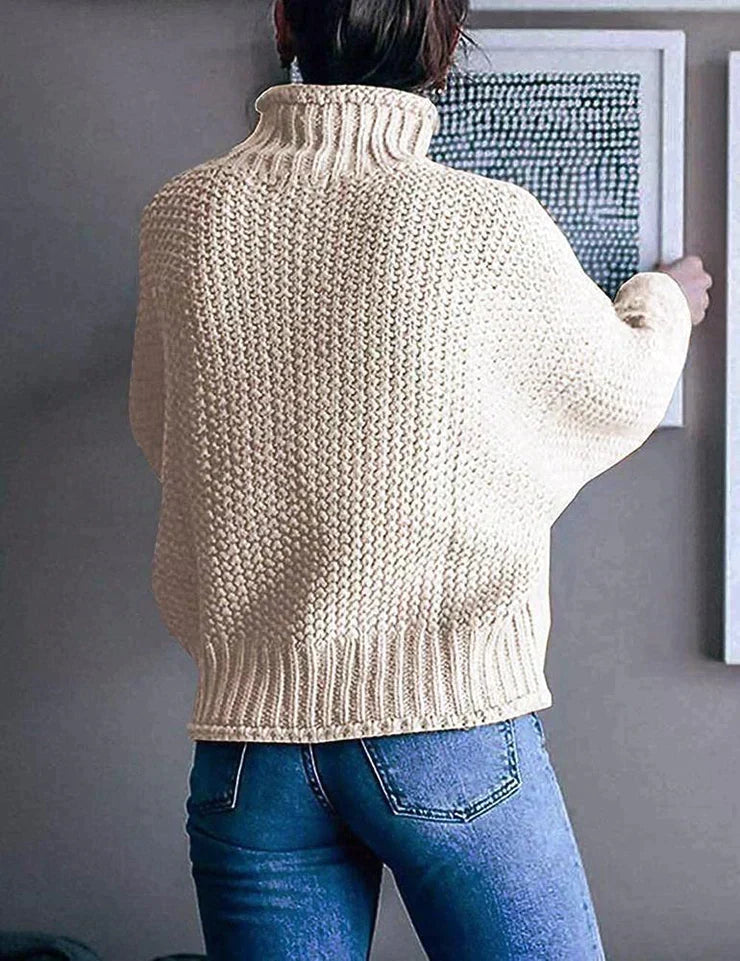 Agustina | Jersey de cuello alto clásico