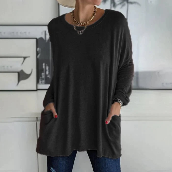 Begoña | Jersey amplio con bolsillos grandes