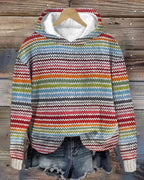 Rosalía | Jersey de punto multicolor