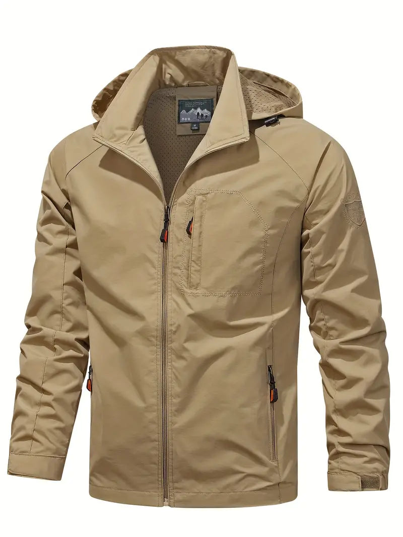 César | Chaqueta de entretiempo con capucha oculta