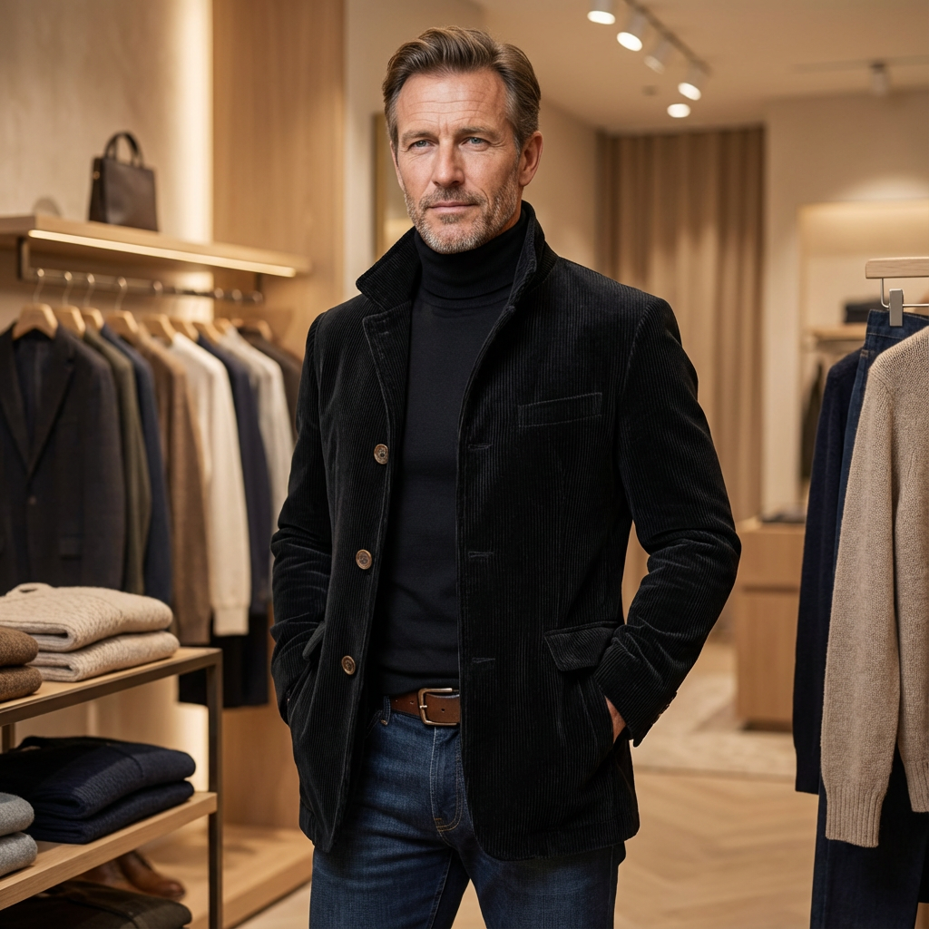 Íñigo | Chaqueta elegante de aire vintage