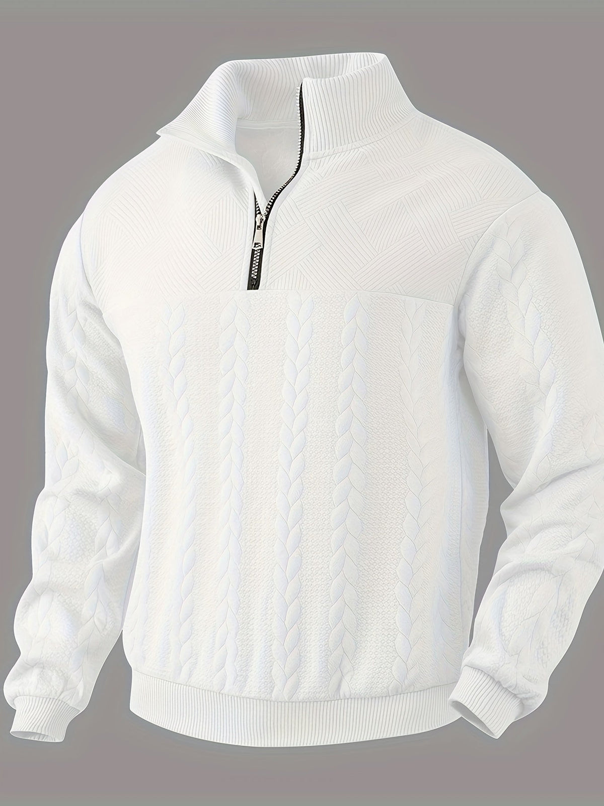 Segundo | Jersey vintage con cremallera
