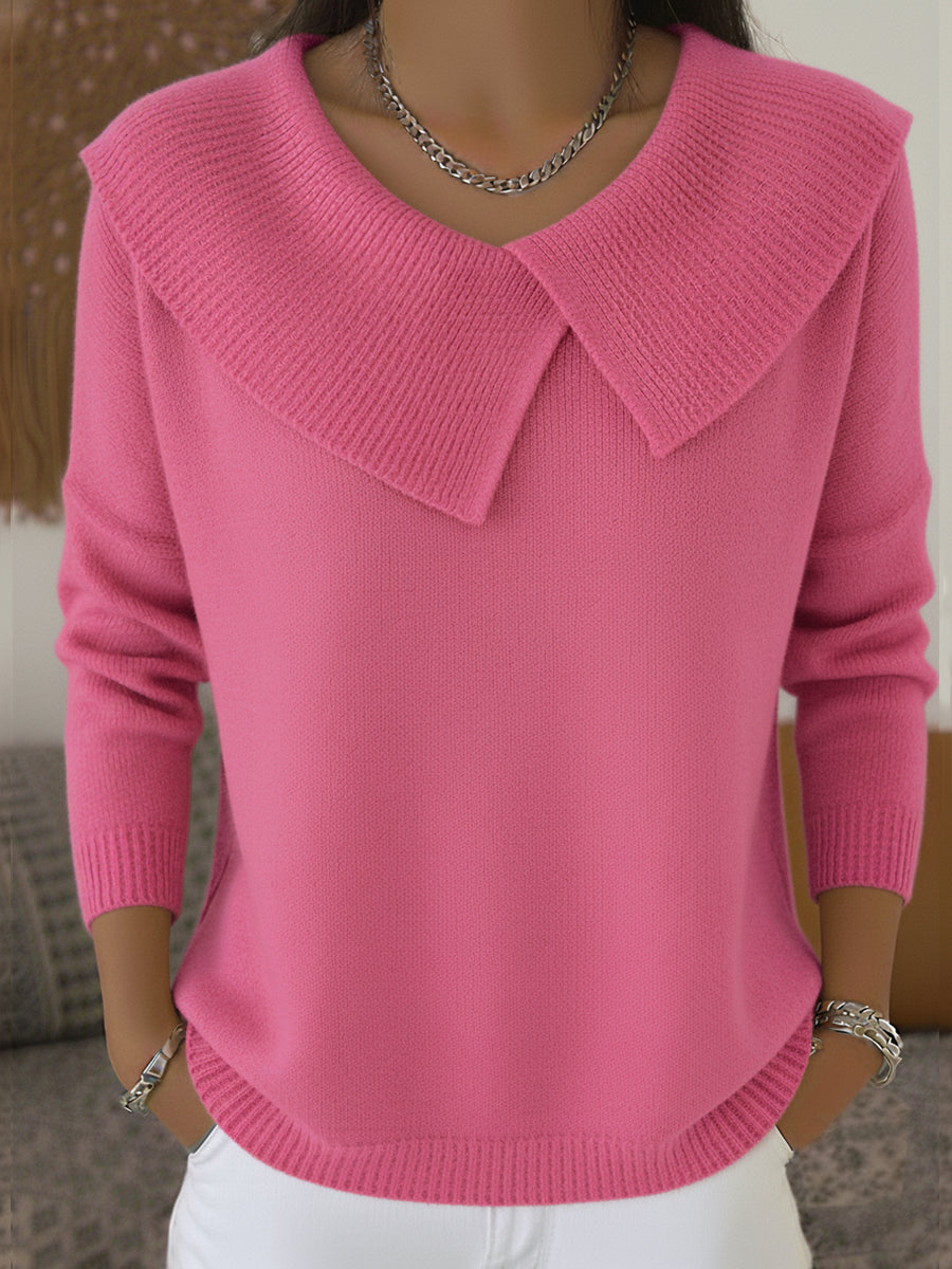 Fabiola | Jersey de punto con cuello suave