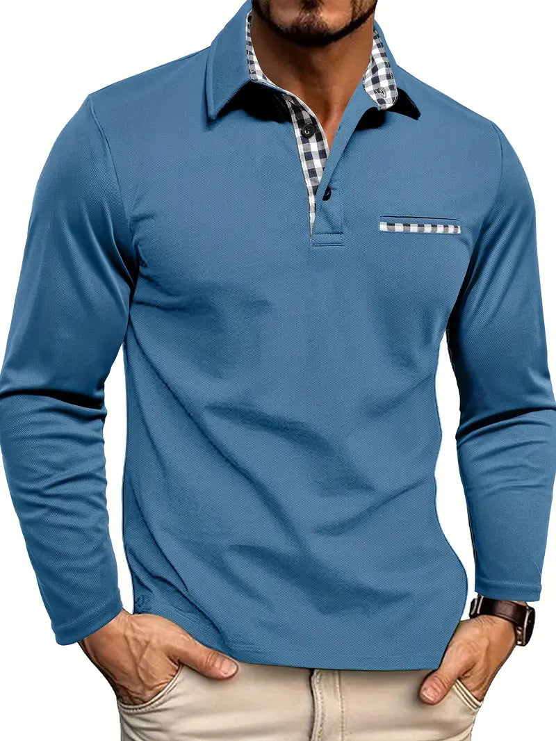 Agapito | Polo casual de manga larga