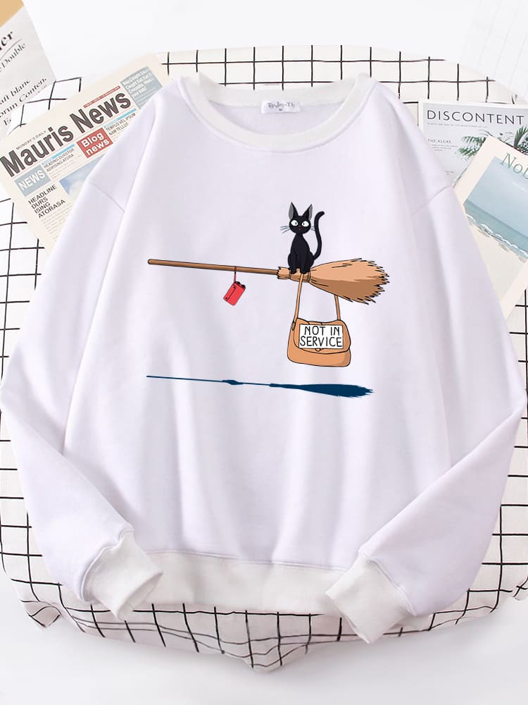 Mar | Jersey con estampado gráfico y puños de canalé