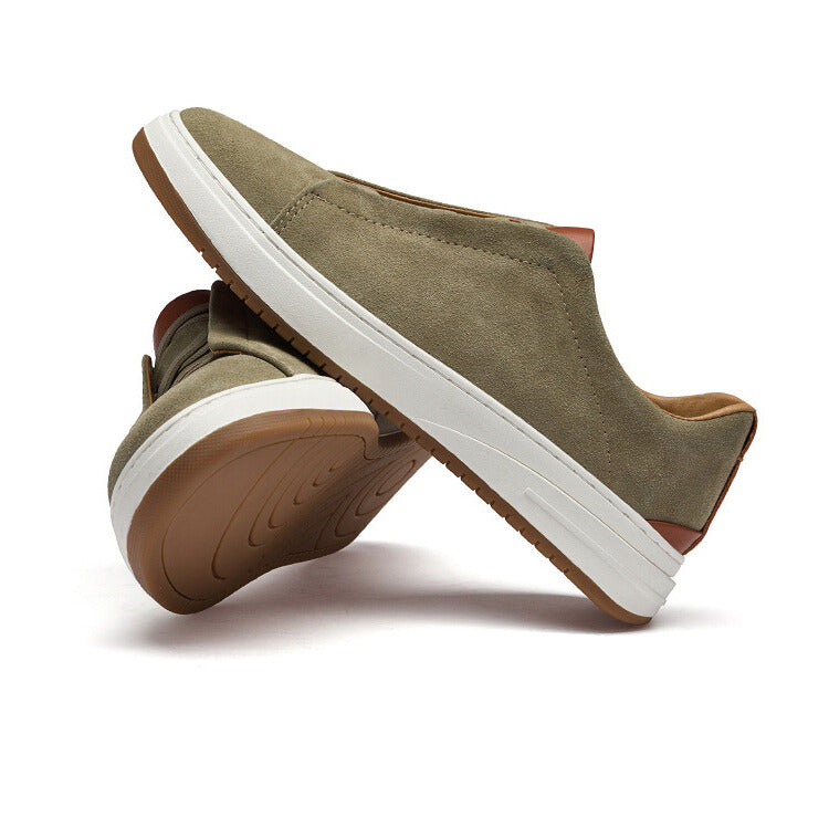 Gil | Zapatillas slip-on de efecto ante