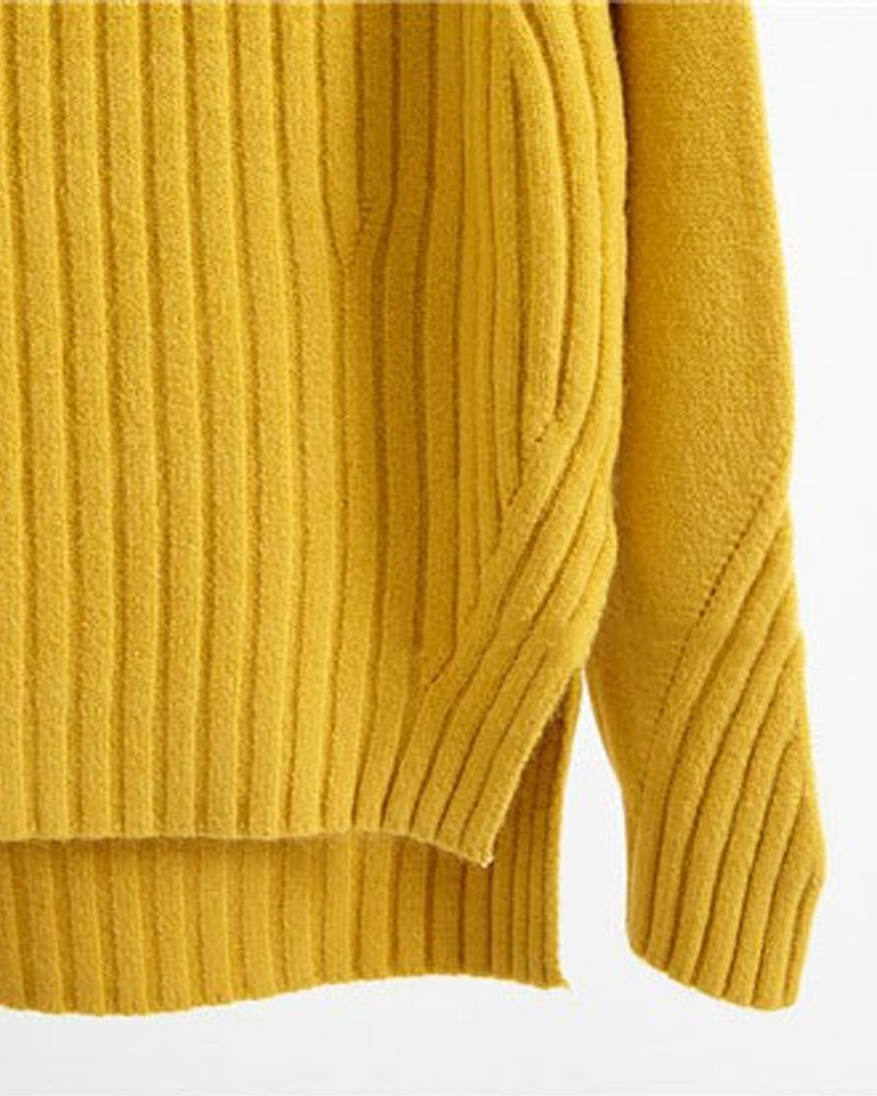 Emilia | Jersey de punto de cuello alto