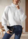 Carolina | Jersey oversize de cuello alto con mangas amplias