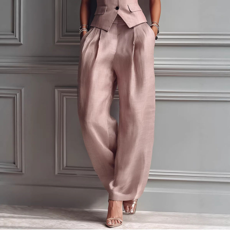 Stella | Conjunto de verano de dos piezas con escote en V