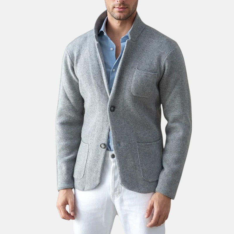 Esteban | Blazer vintage con cuello mao