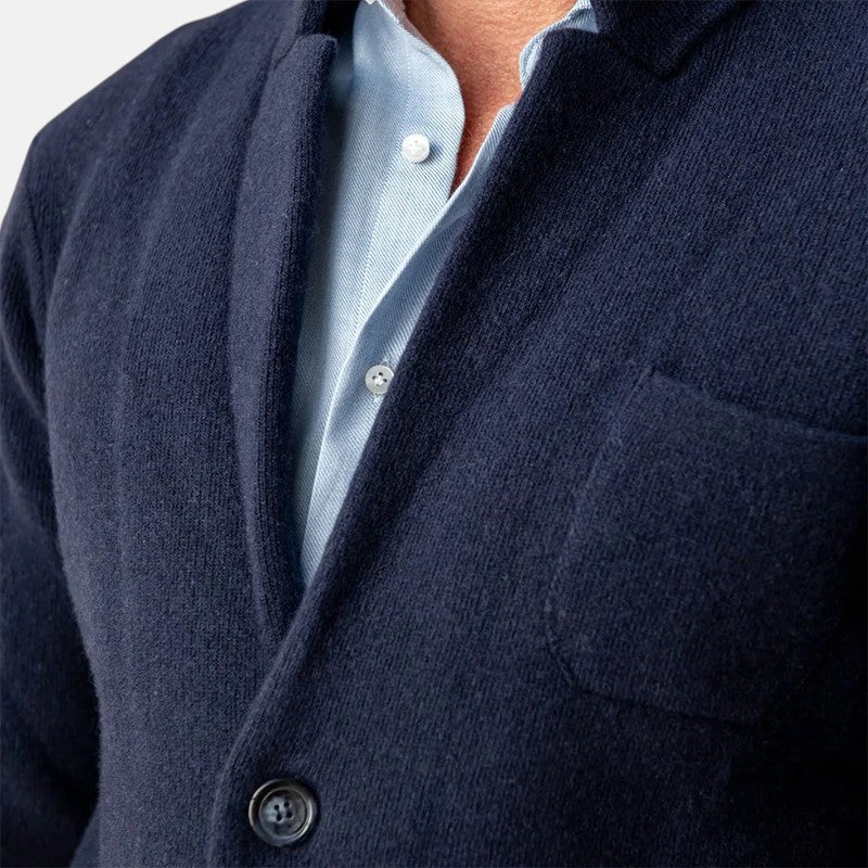 Esteban | Blazer vintage con cuello mao