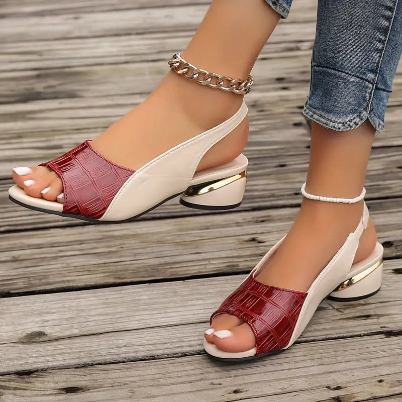 Gloria | Sandalia ortopédica elegante para mujer