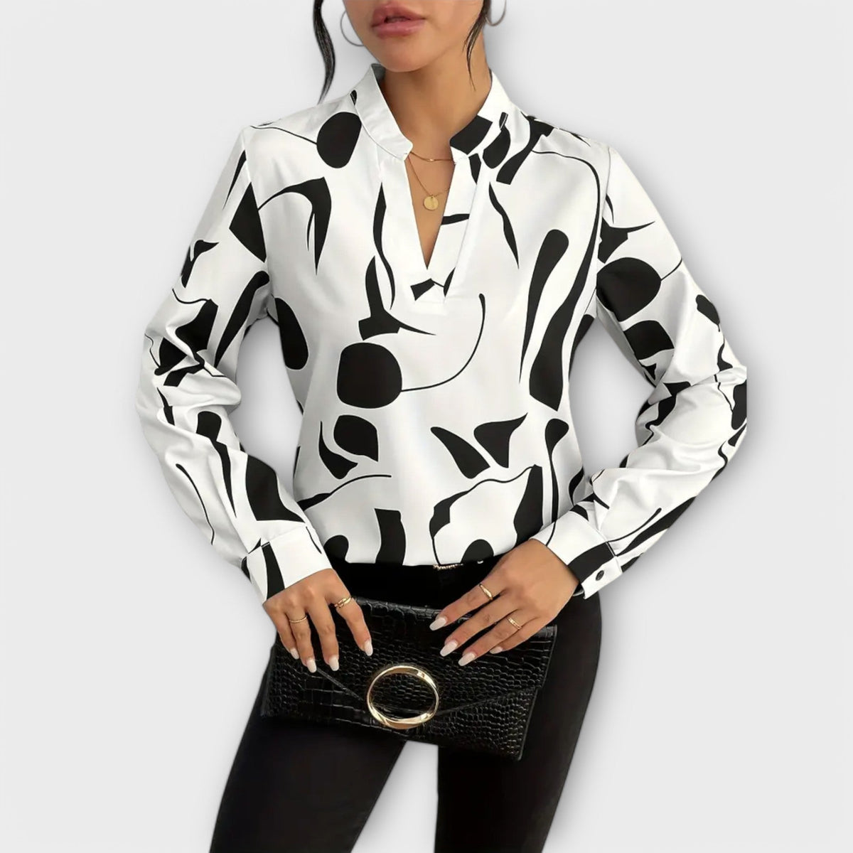 Ivana | Blusa elegante con caída impecable