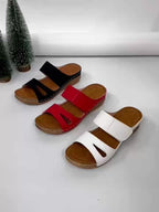 Olive | Sandalia ergonómica con suela de confort