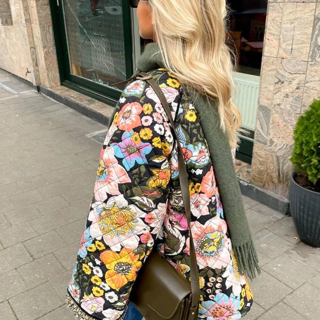 Elise - Flower Print Jacket