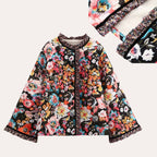 Elise - Flower Print Jacket
