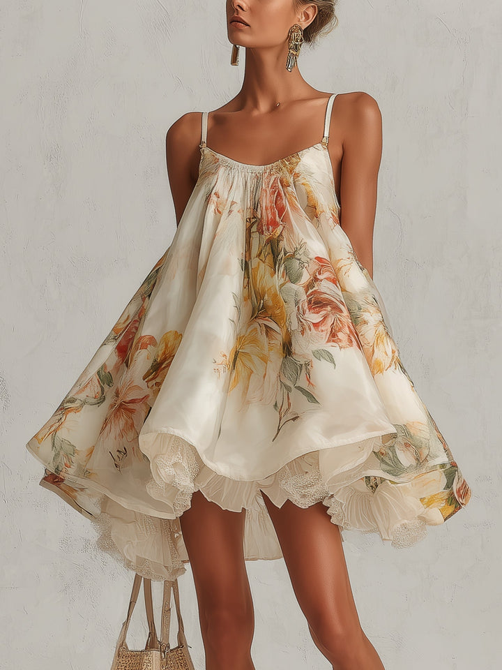Paloma | Vestido mini de organza — vista frontal