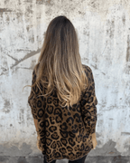 Salma | Top con estampado de leopardo