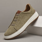 Gil | Zapatillas slip-on de efecto ante